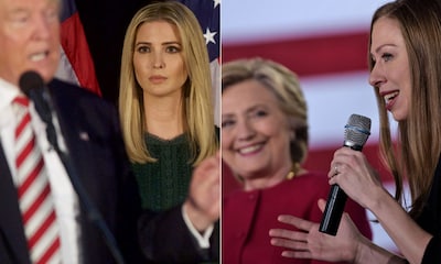 Los hijos de Trump y la hija de Clinton, así viven la cuenta atrás ante el combate final