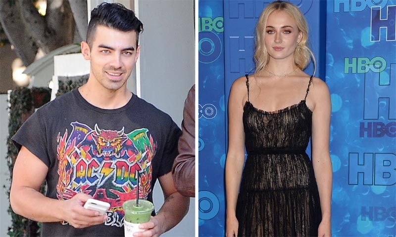 Un concierto, besos y ¿nació el amor? Joe Jonas y Sophie Turner, Sansa en 'Juego de Tronos', ¡pillados!