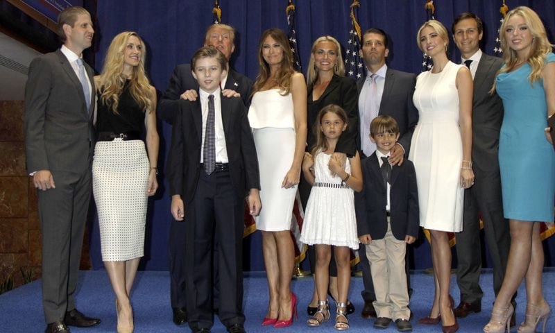 Fotogalería:La familia Trump, la mejor estrategia de campaña del presidente electo de Estados Unidos