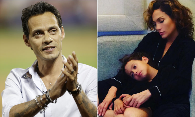 Max, el hijo de Marc Anthony y Jennifer López, una versión en miniatura de su padre