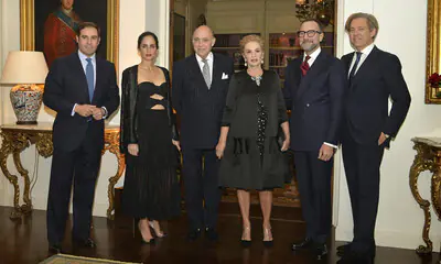 La gran fiesta del embajador James Costos para homenajear a Carolina Herrera