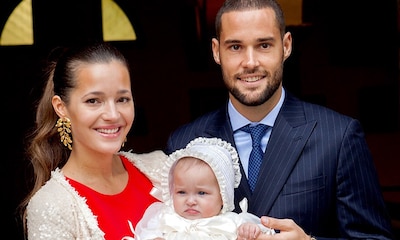 Malena Costa y Mario Suárez bautizan a su hija Matilda