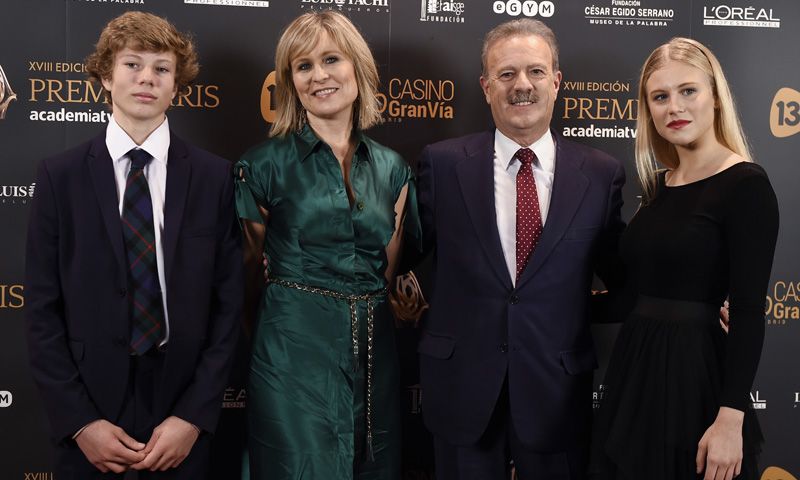 La imagen más familiar de María Rey y Manuel Campo Vidal