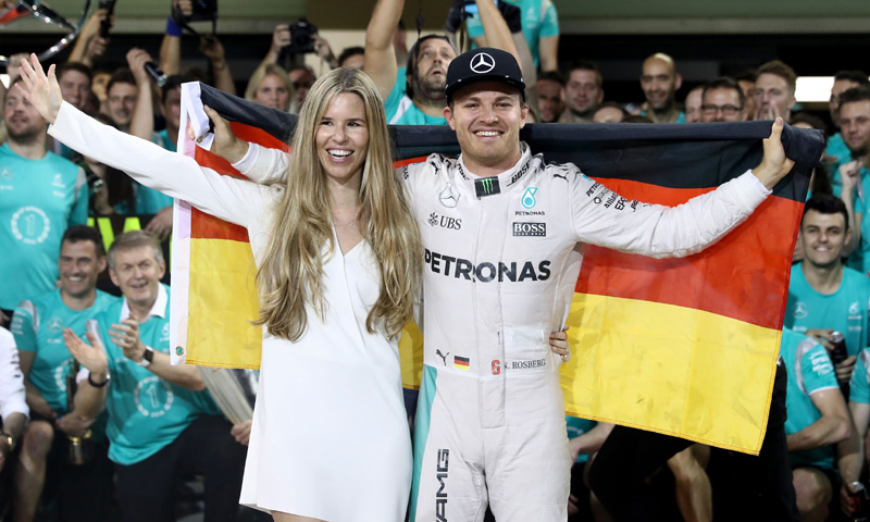 Nico Rosberg abandona la F1 para dedicarse a su familia: así es el piloto en la intimidad