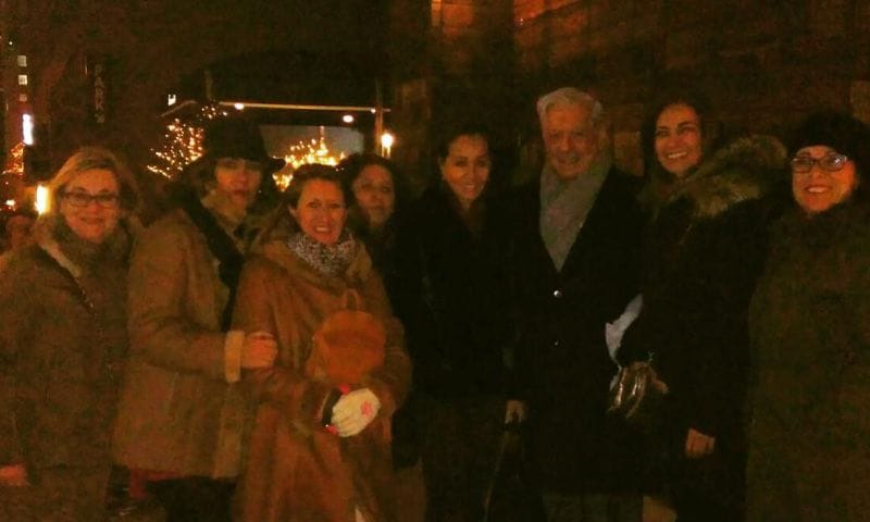 El encuentro neoyorkino de Isabel Preysler y Mario Vargas Llosa con Mariló Montero
