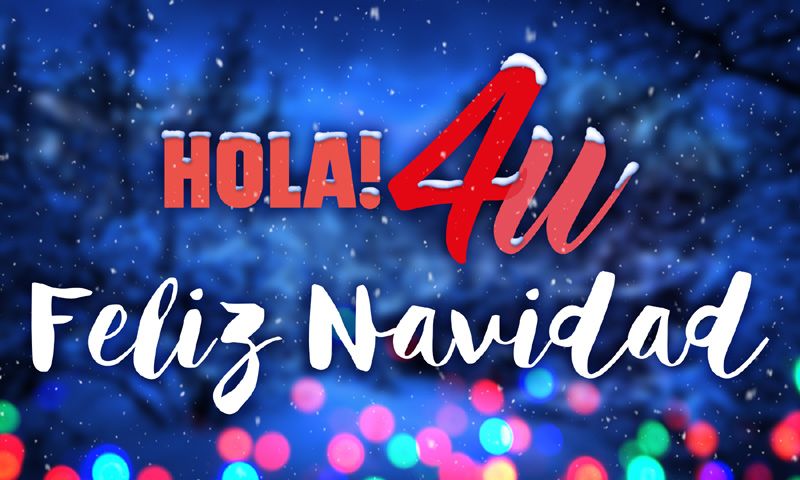 Escucha el divertido villancico de HOLA!4u (¡con tomas falsas!)