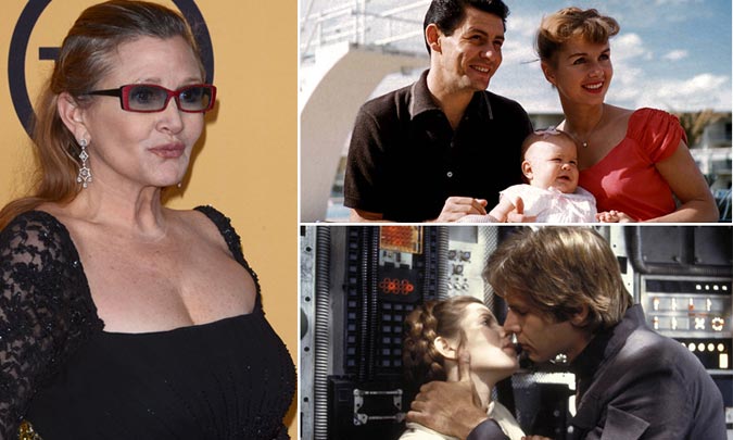 Su familia, sus amores, su humor más irreverente... Todo lo que no sabías de Carrie Fisher