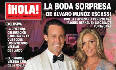 Álvaro Muñoz Escassi y Raquel Bernal, los detalles de una boda diferente