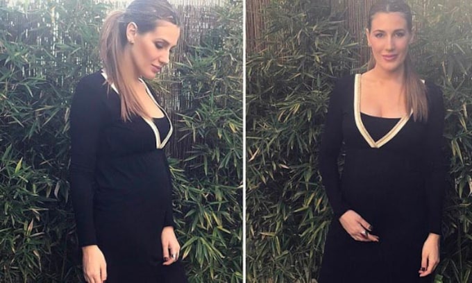La novia de Manu Carrasco, Almudena Navalón, ya presume de embarazo