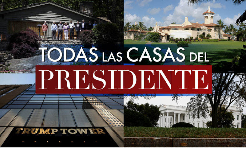 En vídeo: Descubre todos las residencias de Donald Trump