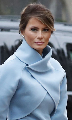 Las claves del 'beauty look' de Melania Trump para un día histórico