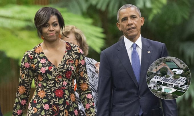 Los Obama inician su nueva vida con unas vacaciones en casa de James Costos, embajador de Estados Unidos en España