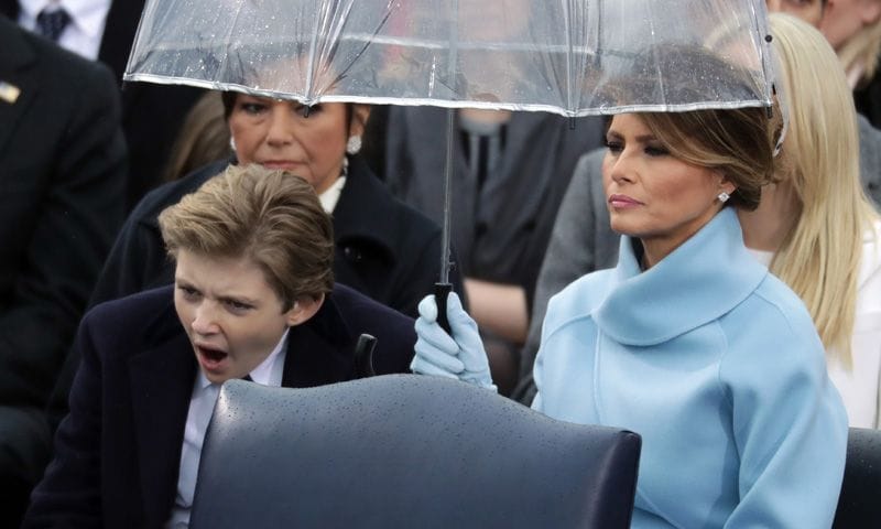 Barron Trump investidura