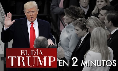En vídeo: La intensa jornada de Donald Trump