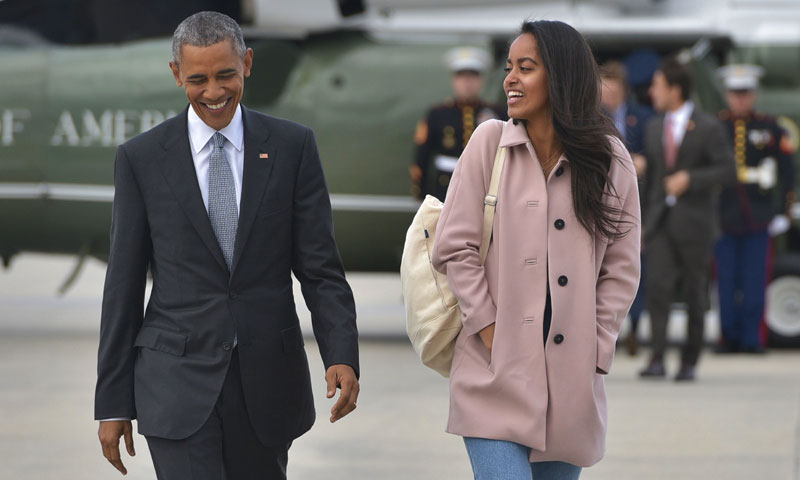 Malia Obama podría dar el salto a Hollywood