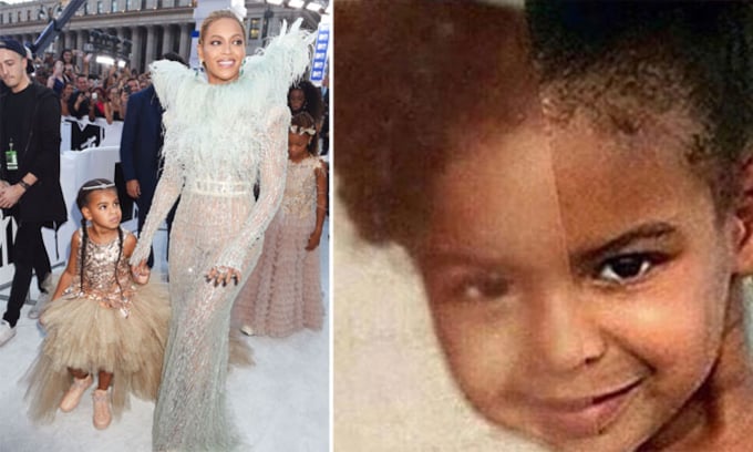 Beyoncé y su pequeña Blue Ivy, ¿madre e hija o hermanas gemelas?
