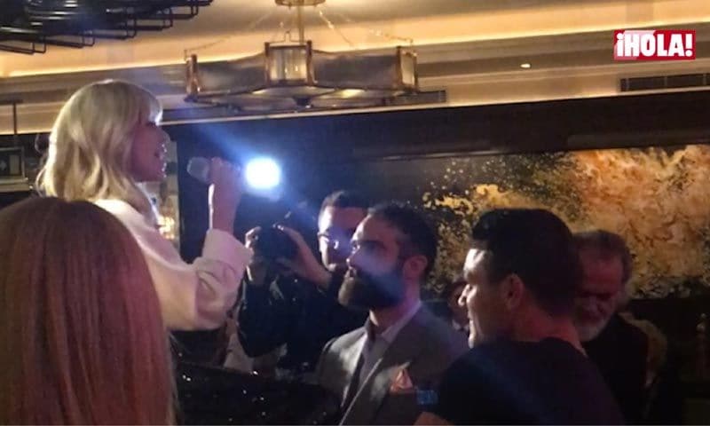 Así de cariñosos se mostraban Kylie Minogue y su ex hace sólo dos meses