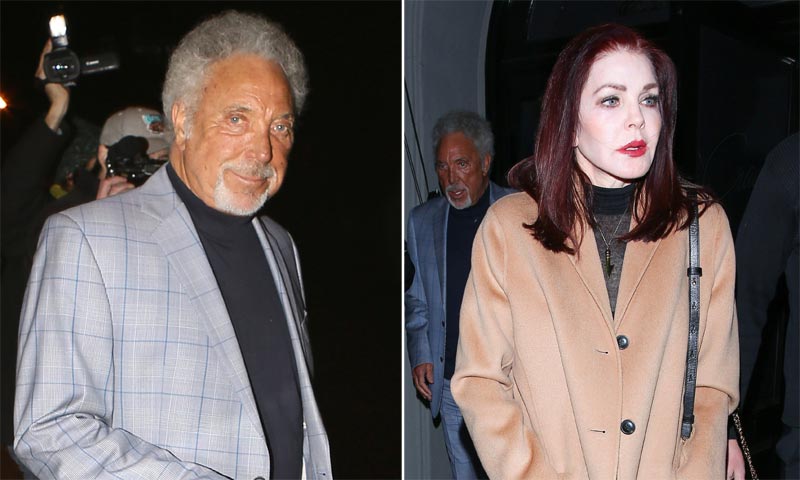 Tom Jones y Priscilla Presley... ¿pareja sorpresa?