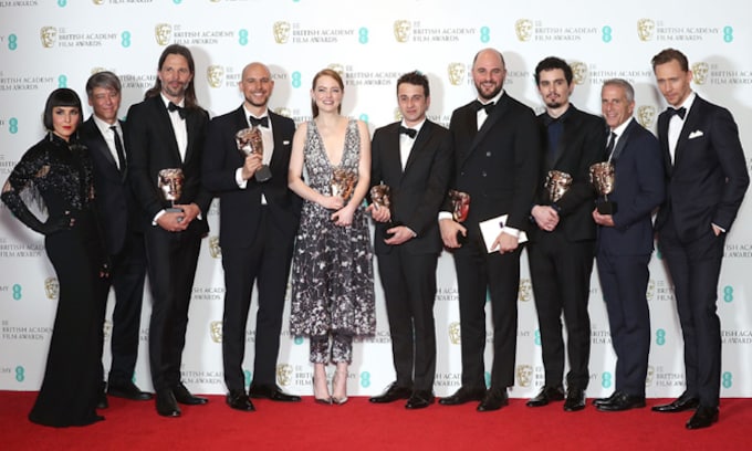 La lista completa de los ganadores de los BAFTA