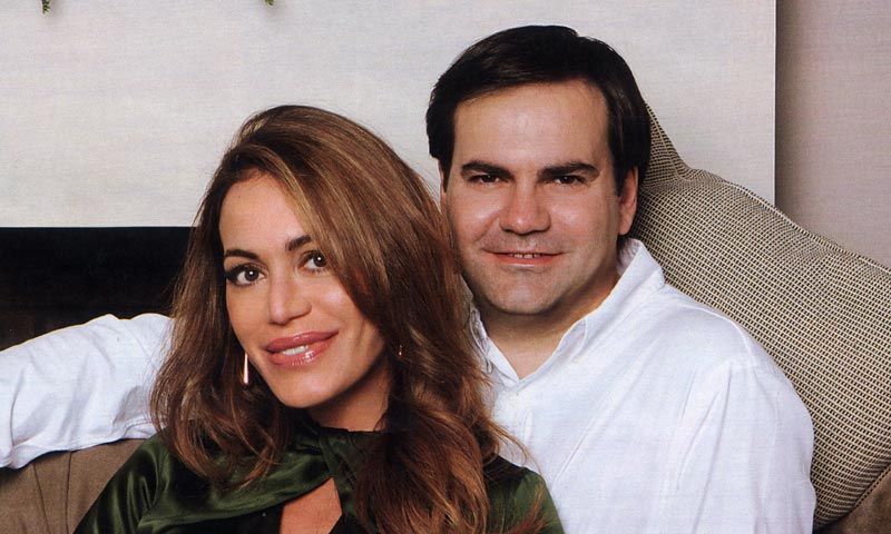 Gema Ruiz y Juan Díaz, padres de su segundo hijo, un niño llamado Juan