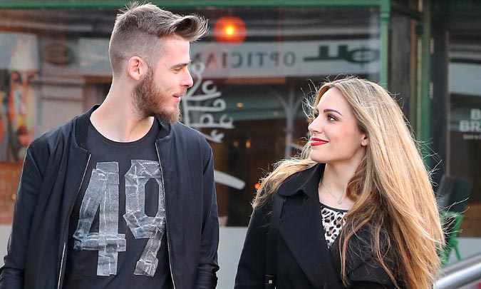 Edurne y David De Gea, romántico reencuentro en Manchester por San Valentín