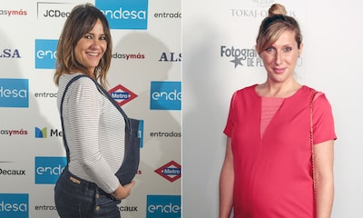 Melani Olivares y Cecilia Freire, dos actrices en la recta final de su embarazo