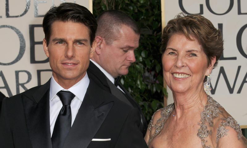 Tom Cruise y su madre Mary Lee