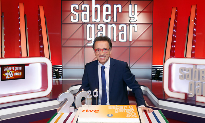 Un infatigable Jordi Hurtado celebra 20 años de 'Saber y Ganar'