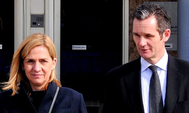 La infanta Cristina, satisfecha por el reconocimiento de su inocencia pero disgustada por la condena de su marido