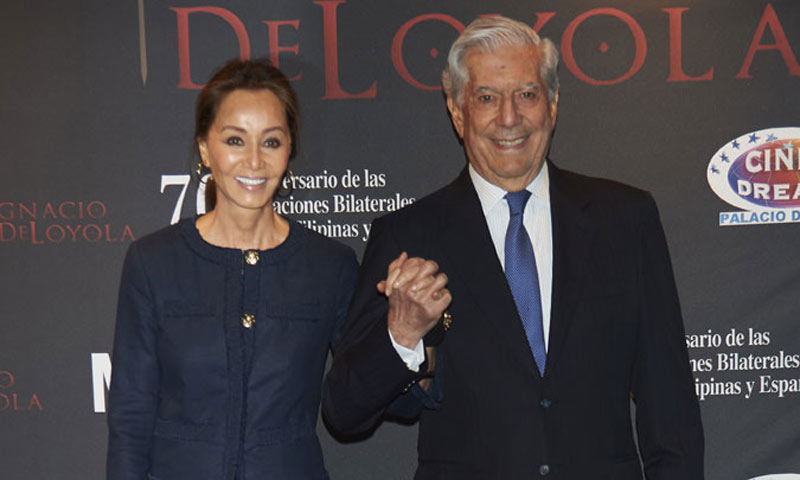 Isabel Preysler y Mario Vargas Llosa disfrutan de una romántica tarde de cine