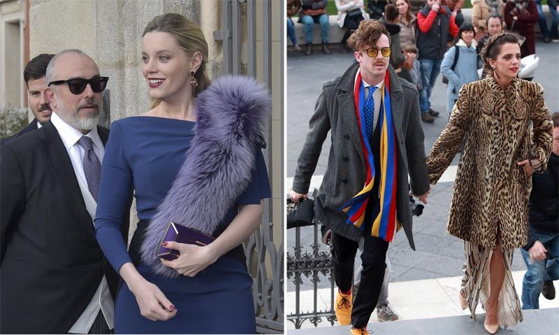 Rostros conocidos del cine acompañan a Rodrigo, hijo de Alberto Ruiz-Gallardón, el día de su boda