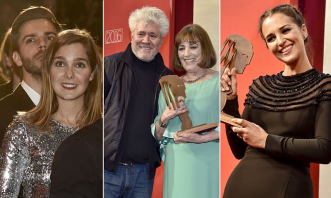 El premio de Paula Echevarría, el reencuentro de Almodóvar con Carmen Maura...Lo mejor de los Fotogramas de Plata