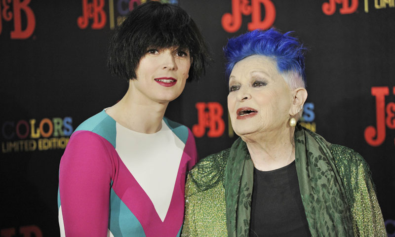 Lucía Bosé y Bimba Bosé, abuela y nieta