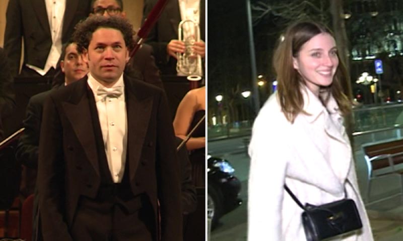 María Valverde y Gustavo Dudamel, en España por primera vez tras su boda sorpresa