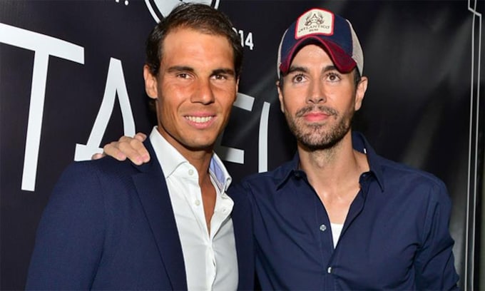 ¿Qué hacían juntos Enrique Iglesias y Rafa Nadal en Miami?