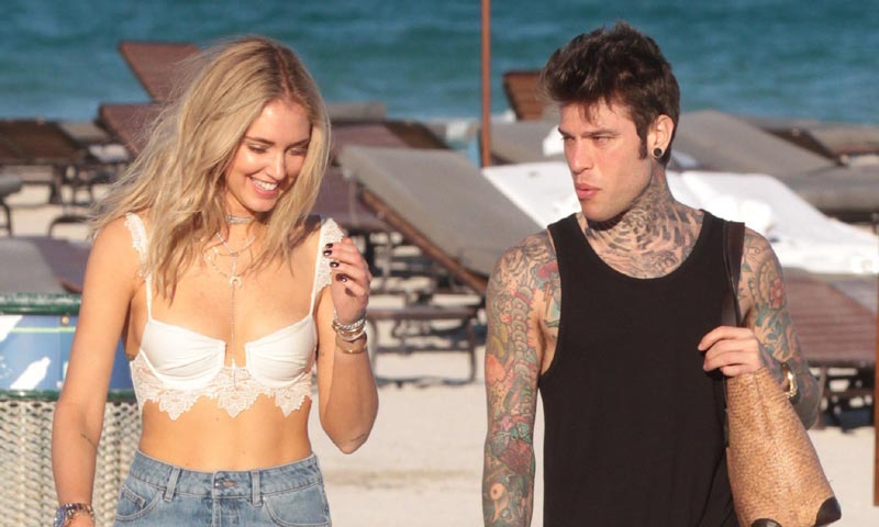 Chiara Ferragni y Fedez en Miami