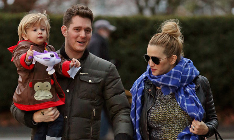 Luisana Lopilato y Michael Bublé regresan a Argentina en familia, tras el tratamiento de su pequeño Noah