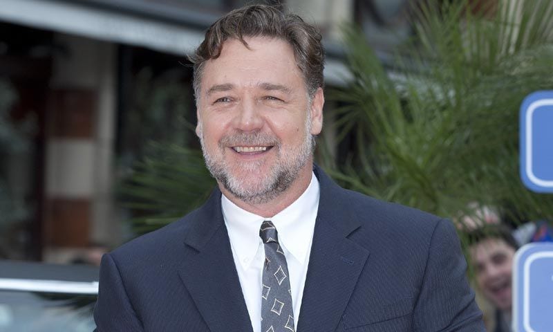 Russell Crowe... ¡vaya cambio!