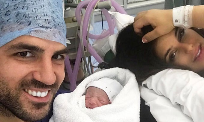 Cesc Fábregas y Daniella Semaan ya son padres de su tercer hijo