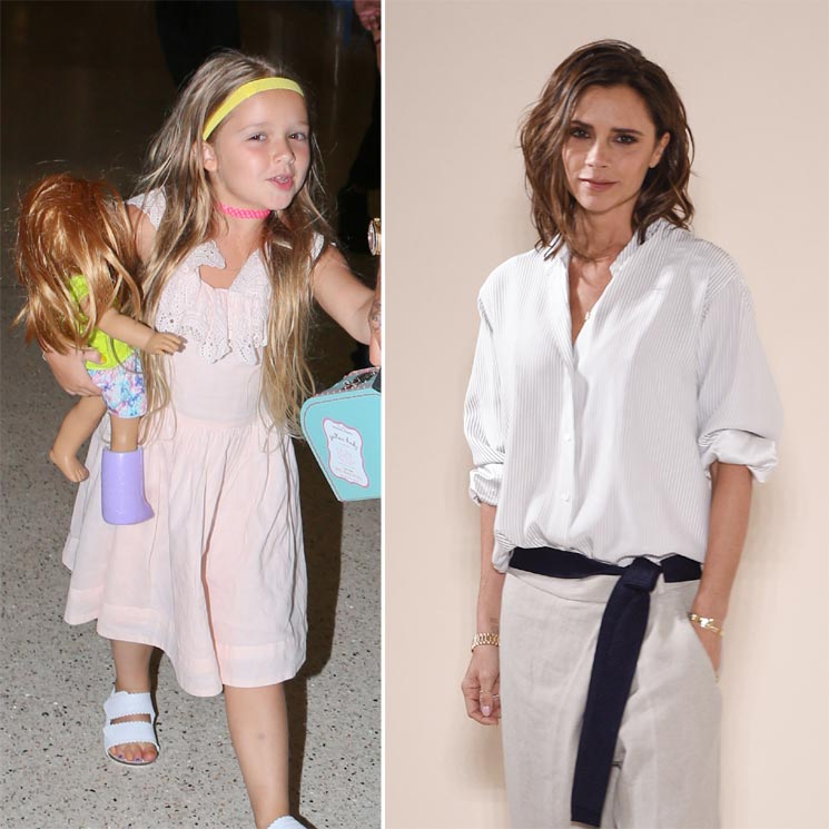 Victoria Beckham ya tiene sucesora: ¡así de bien marca el ritmo su hija Harper!