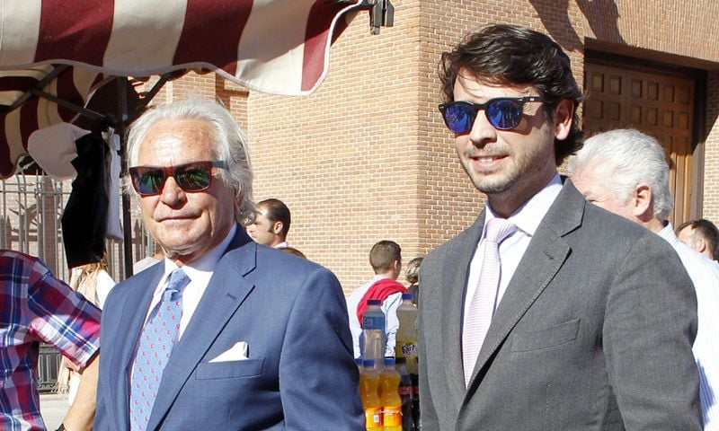 Los hijos de Palomo Linares, junto a él en todo momento