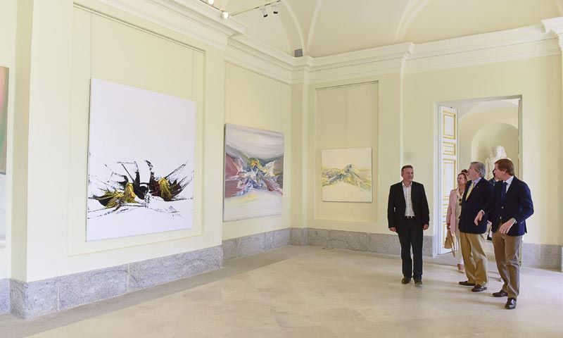 La última exposición de pintura que Sebastián Palomo Linares no pudo inaugurar