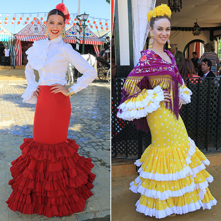 ¡Olé! Lourdes Montes, Virginia Troconis, Marta Hazas... Los vestidos más llamativos de la Feria de Abril