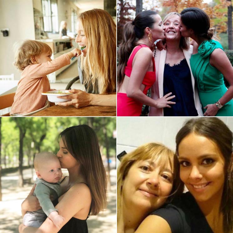 Helen Lindes, Malena Costa, Vanesa Lorenzo... abren sus álbumes familiares en el Día de la Madre