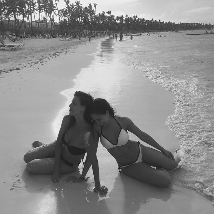 El posado playero de Hiba Abouk y Mónica Cruz en República Dominicana, ¿qué hacen allí?