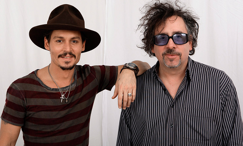 Tim Burton, lejos de Johnny Depp en su momento más delicado