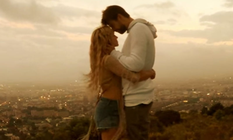 Piqué, el 'invitado favorito' de Shakira en su nuevo videoclip