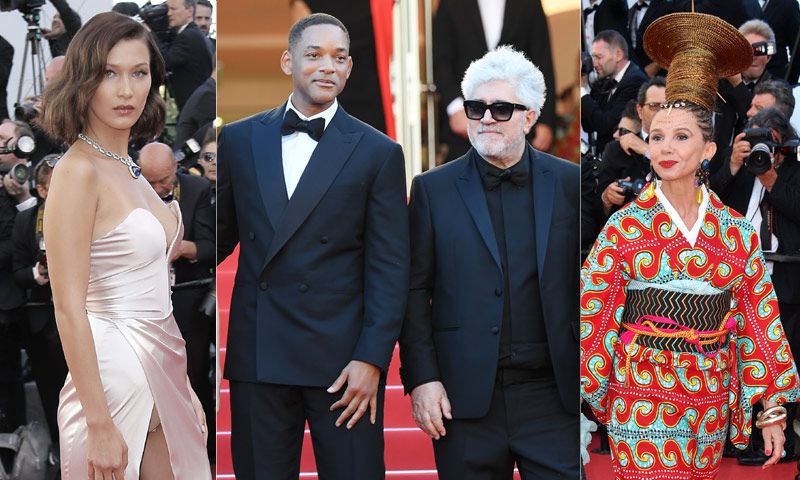 El descuido de Bella Hadid, el look de Victoria Abril o el enfrentamiento entre Almodóvar y Will Smith...¡Todo es posible en Cannes!