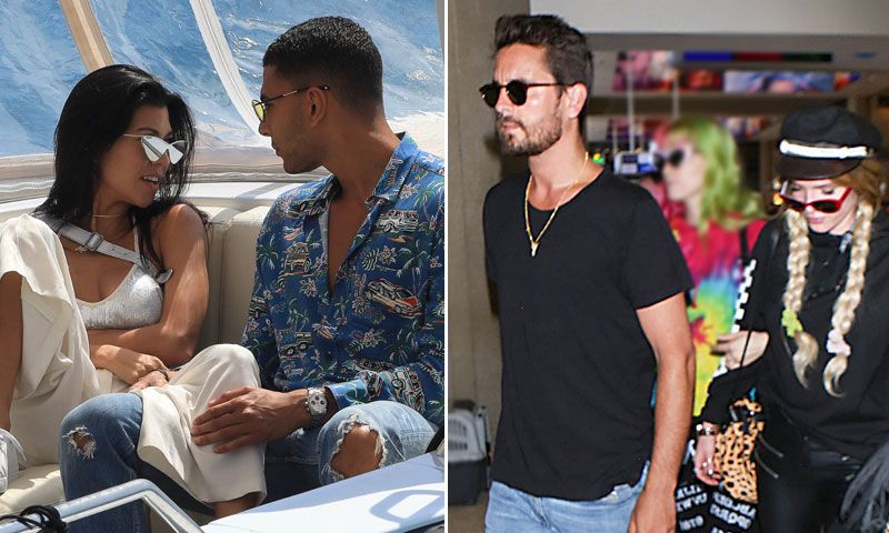 Kourtney Kardashian presume de su nueva y joven conquista en Cannes... ¡y su ex también!
