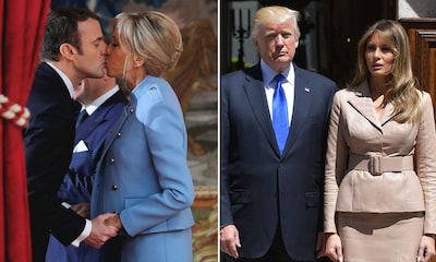 Macron 'vs' Trump: las grandes diferencias de los dos matrimonios presidenciales del momento